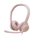 Logitech H390 Stereo USB Headset Rose with Microphone